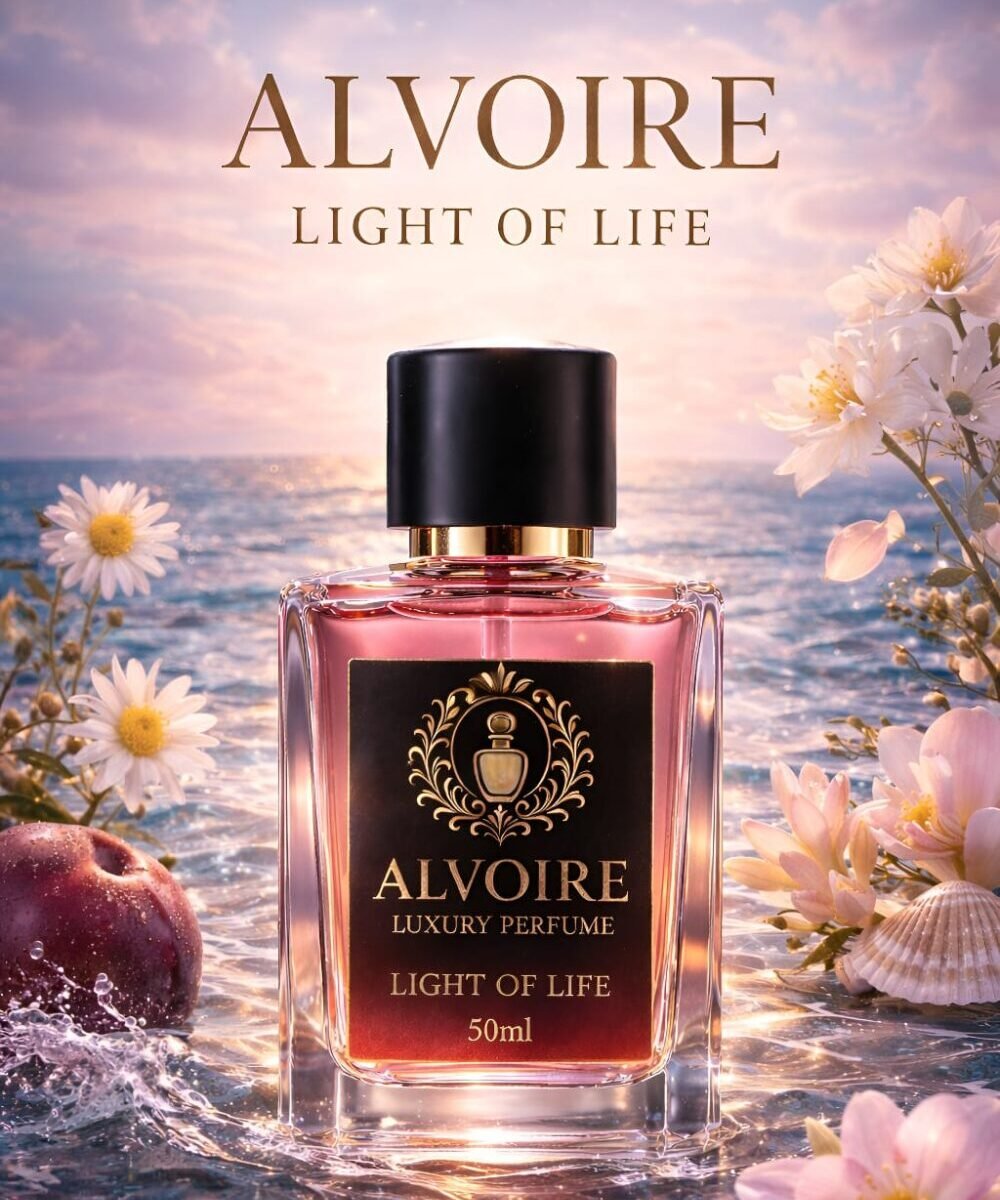 LIGHT OF LIFE Soft florals. Warm caramel. Fresh sea air. A comforting fragrance that feels like calm confidence. Eau de Parfum (EDP) Long-Lasting Soft Projection Unisex Luxury Fragrance Skin-Friendly & Balanced